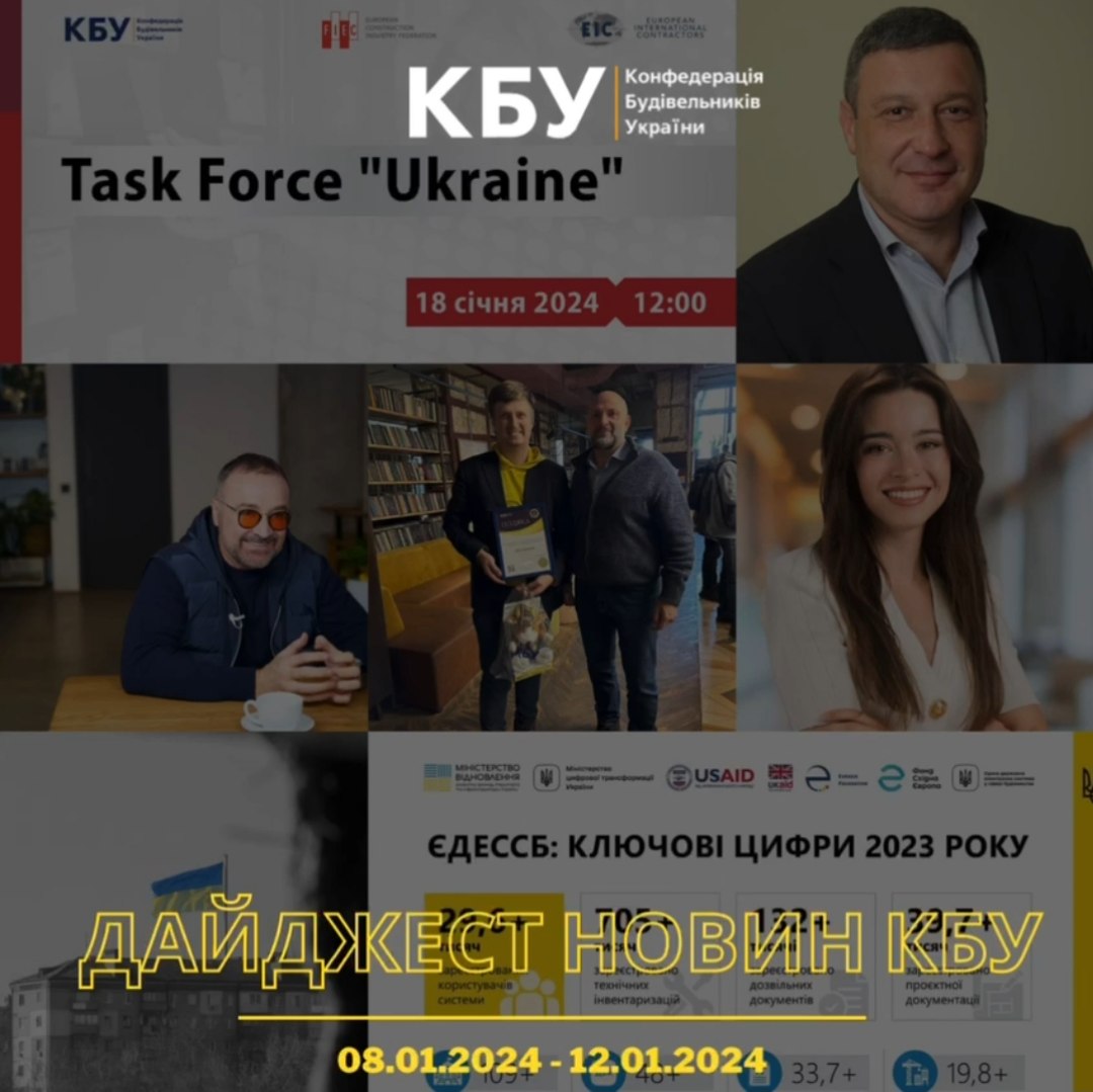 Тижневий дайджест новин від КБУ 