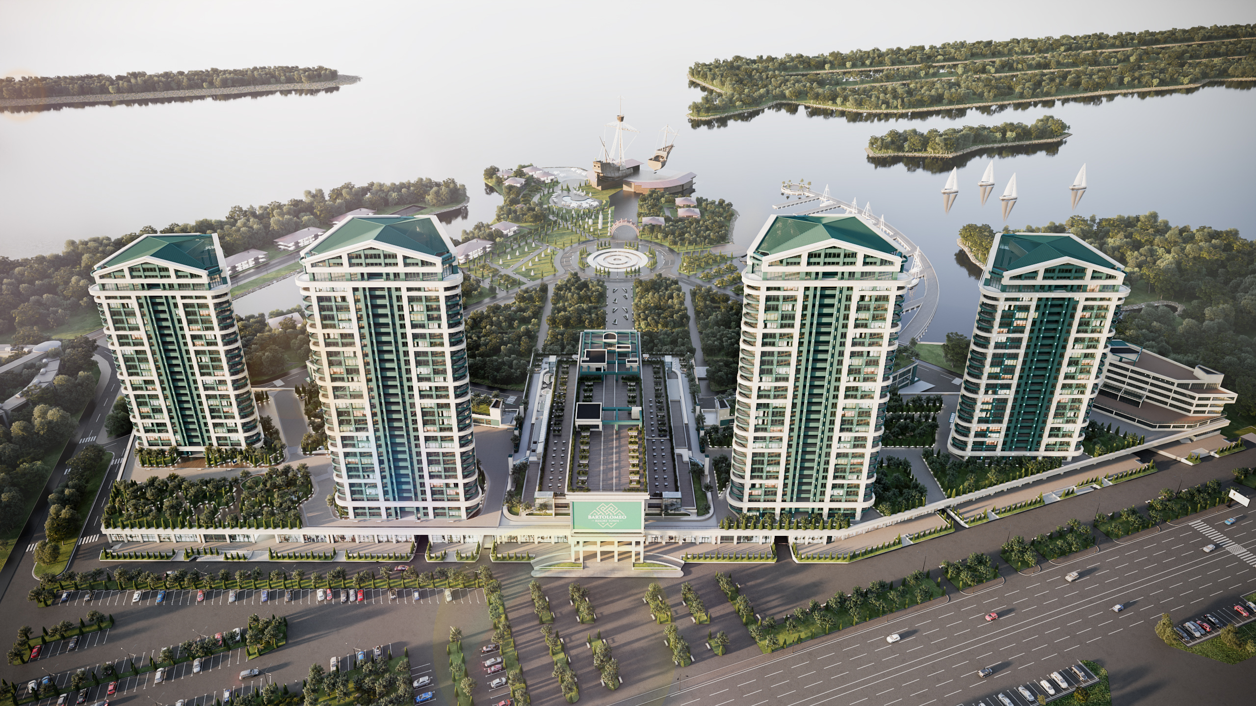 ЖК Bartolomeo Resort Town - ЖК у сегменті курортної нерухомості 2023