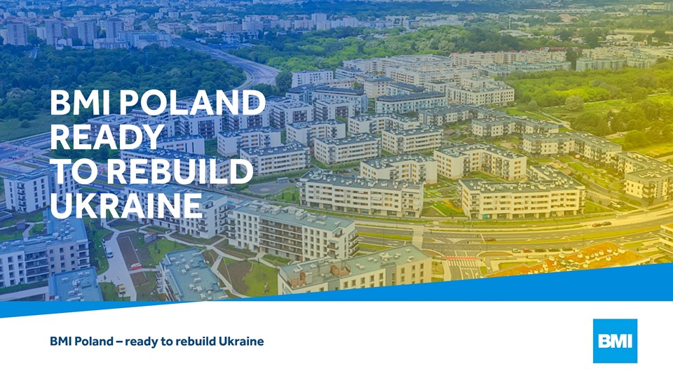 BMI Poland - партнер RECOVERY CONSTRUCTION FORUM 2.0