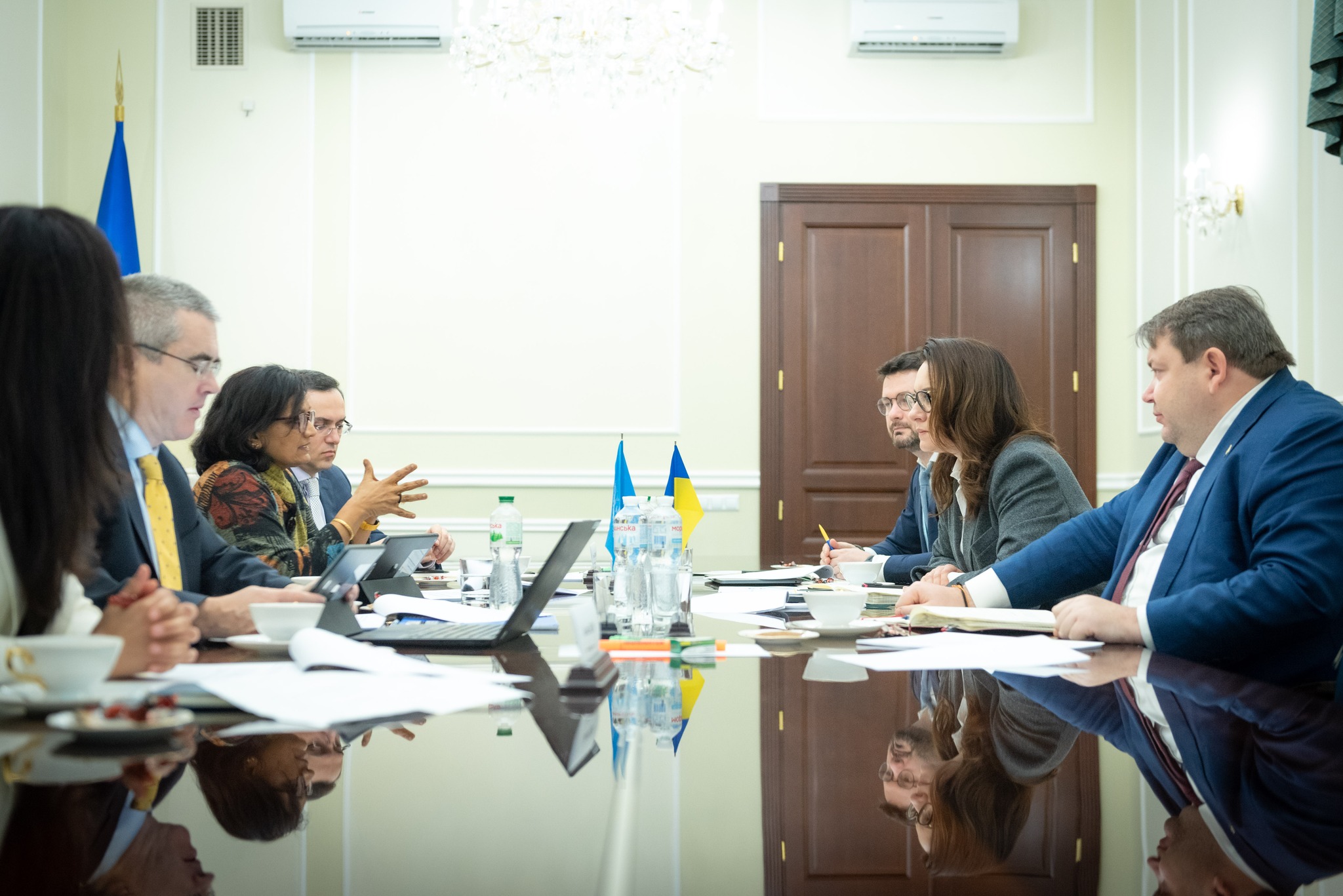 🤝Зустрічі з міжнародними фінансовими установами