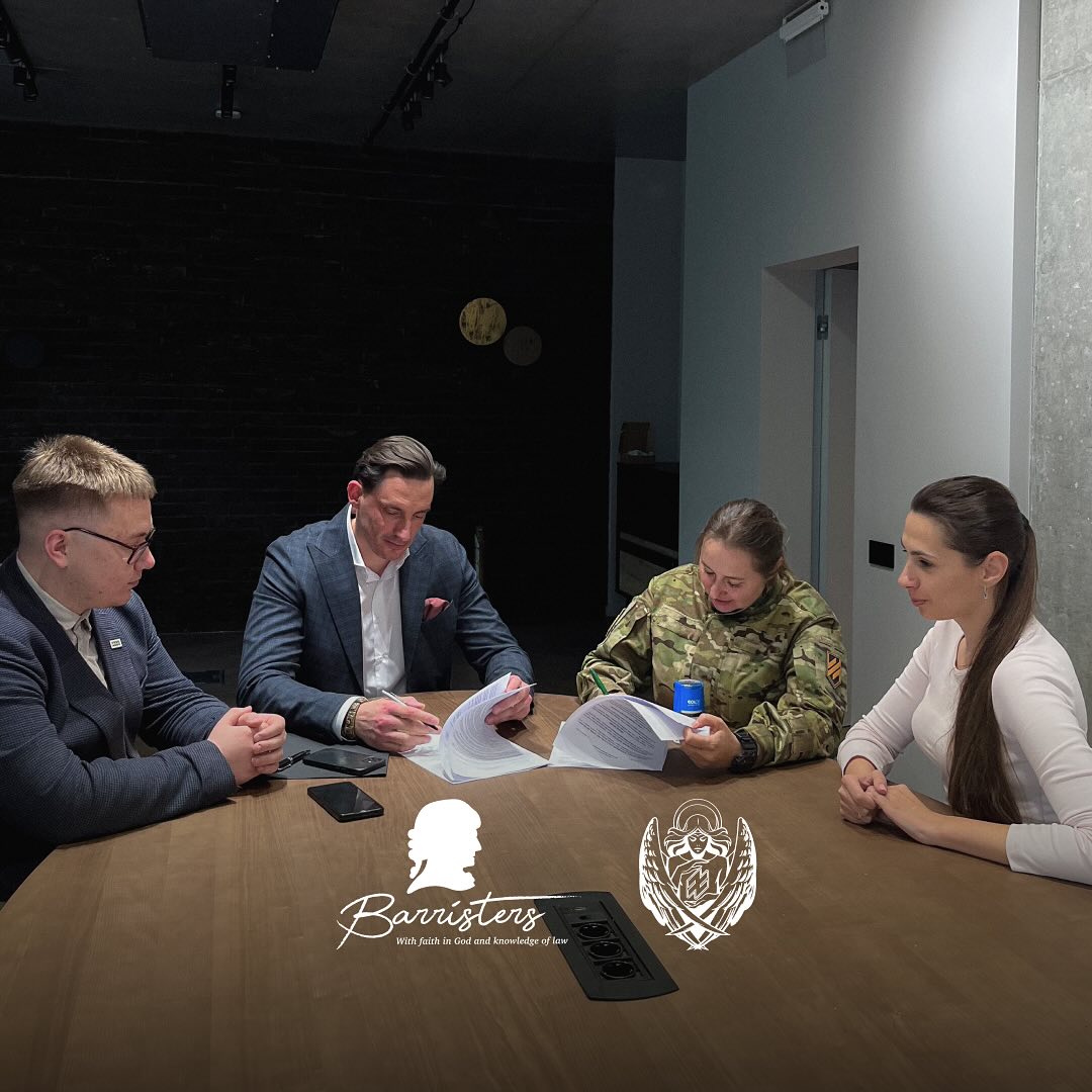 🤝Баррістерс надають юридичну допомогу Захисникам! 