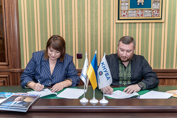 🤝Співпраця між ВГО "Жива планета" і КНУБА задля підтримки зеленої відбудови та сталого розвитку