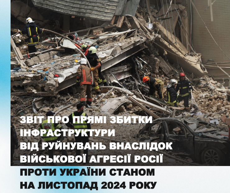 💰Прямі збитки інфраструктури України через повномасштабне вторгнення росії сягнули $170 млрд 