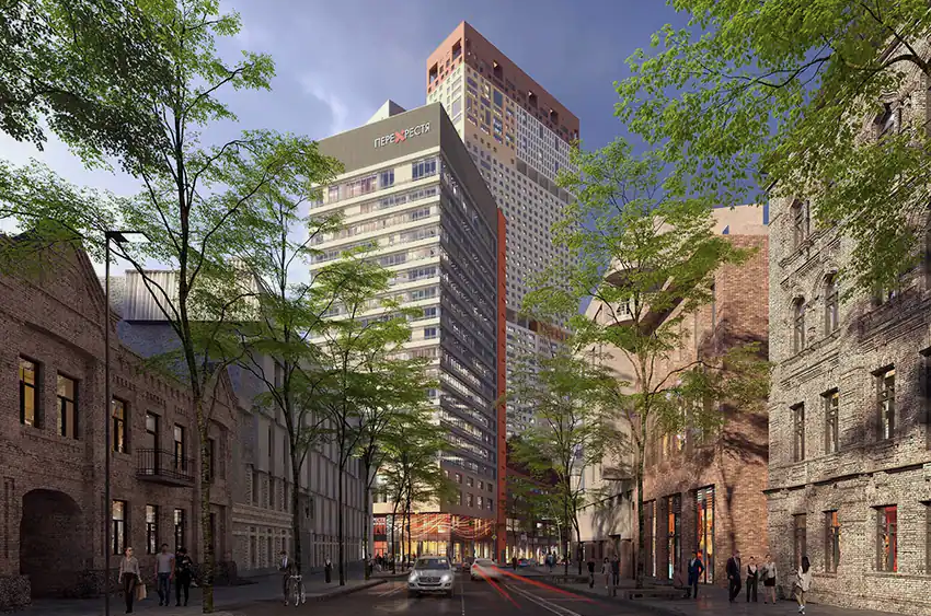 🏙️Інтелектуальні ліфти та ескалатори KONE — у новому діловому серці Дніпра