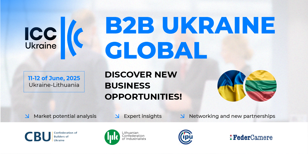 🌐 Вже сьогодні розпочався Форум B2B Ukraine Global Литва – Україна!