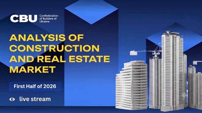 🧮 Already next week! Construction and Real Estate Market Analytics for H1 2026