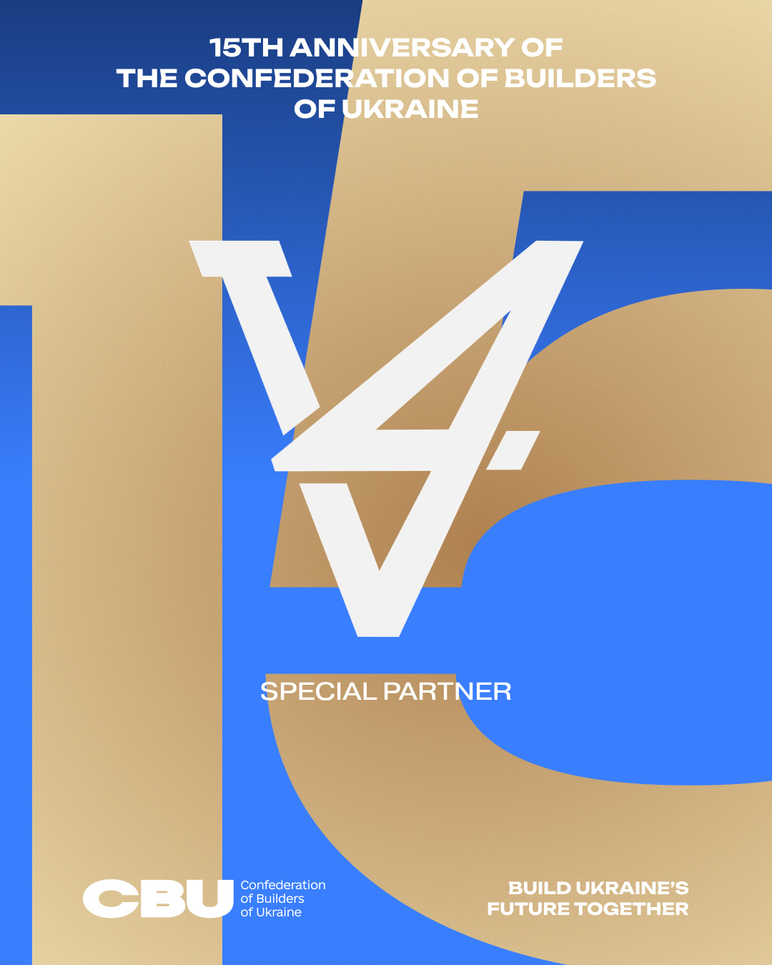 🎓 V94 has become a special partner of the jubilee reception dedicated to the 15th anniversary of the CBU and Builder's Day!