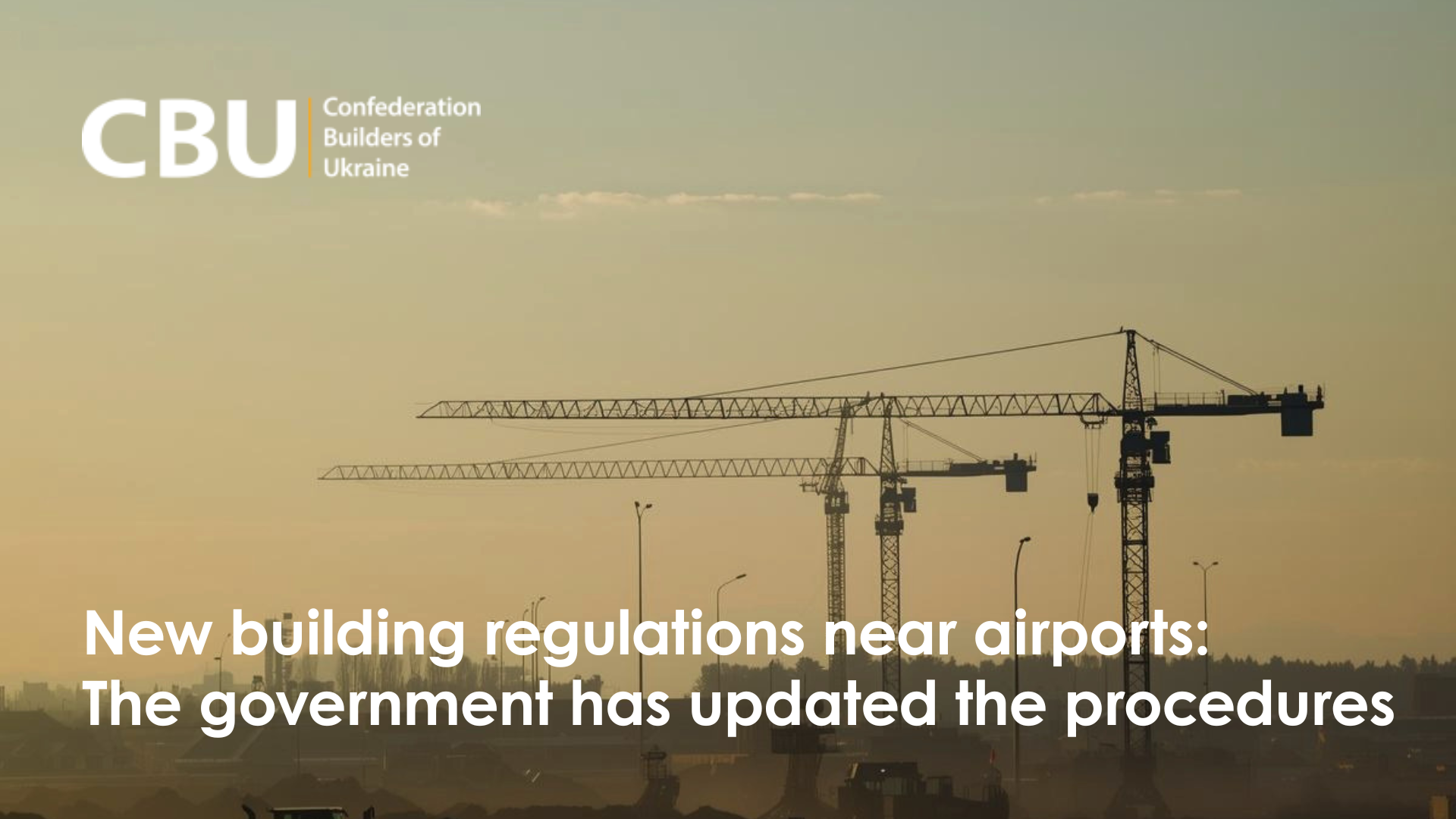 ✈️ New construction rules near airfields: Government updates procedures