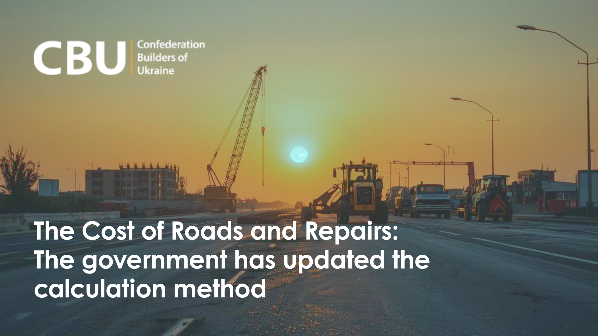 💰 Cost of Roads and Repairs: Government Updates Calculation Mechanism