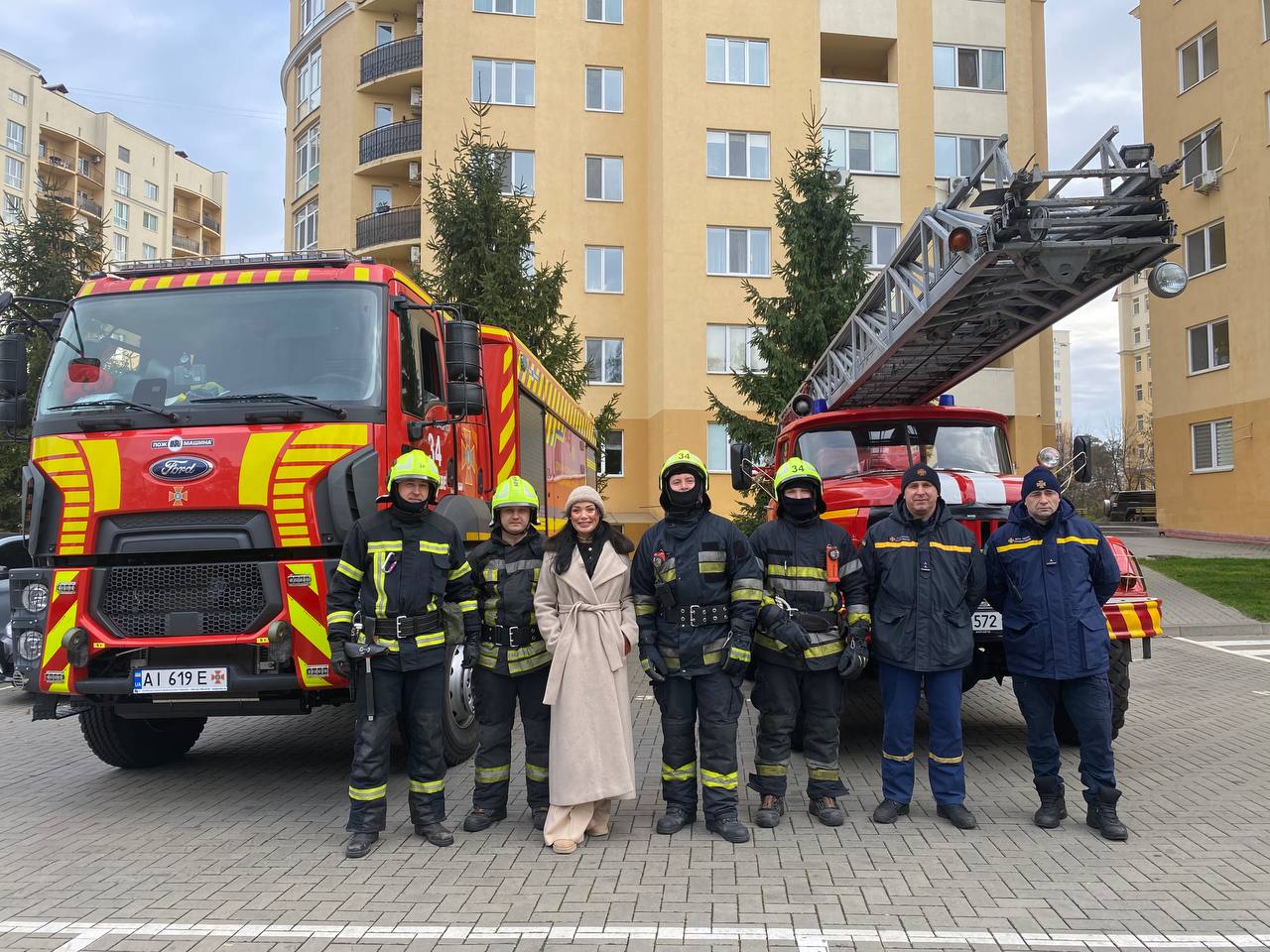 🔥На Київщині у ЖК «Чайка» відбулися навчання з гасіння умовної пожежі