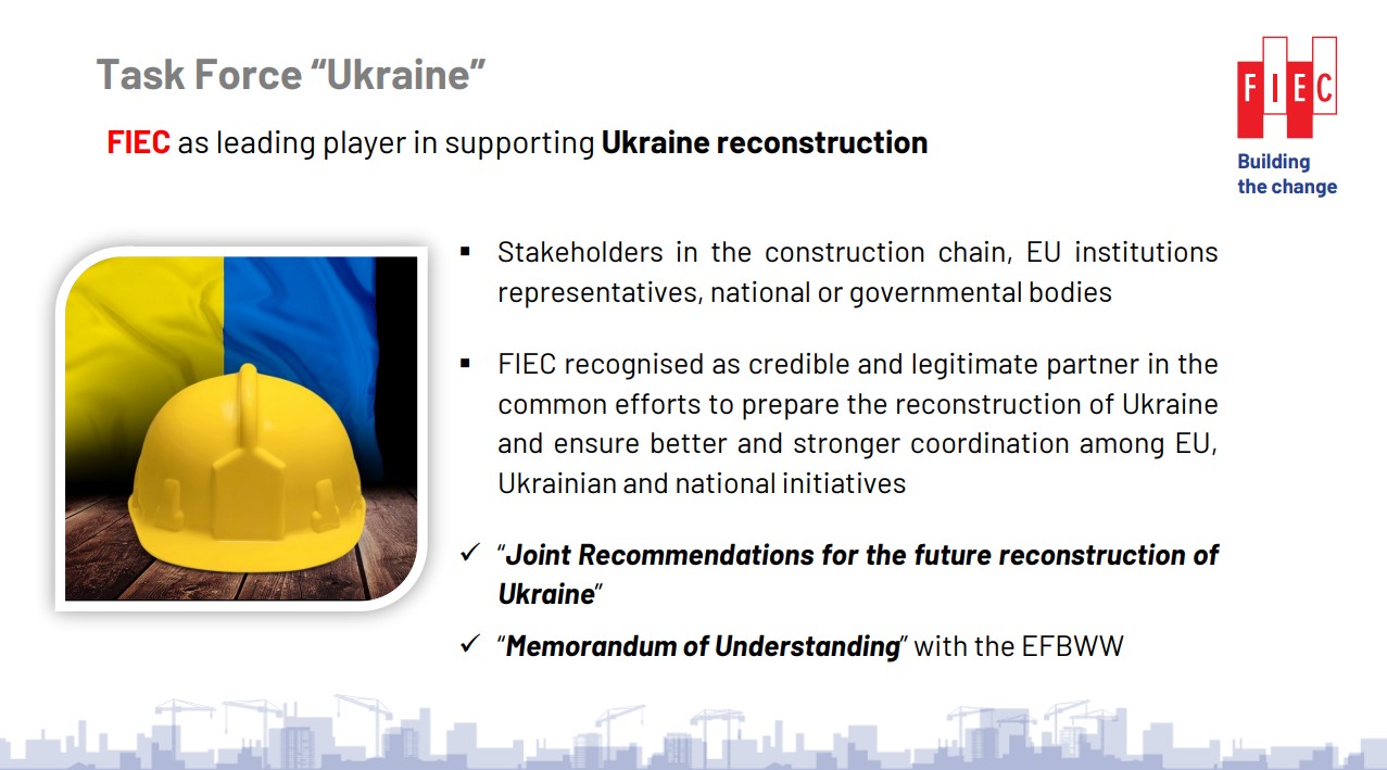 🌐Підбиття підсумків робjти FIEC протягом останніх років