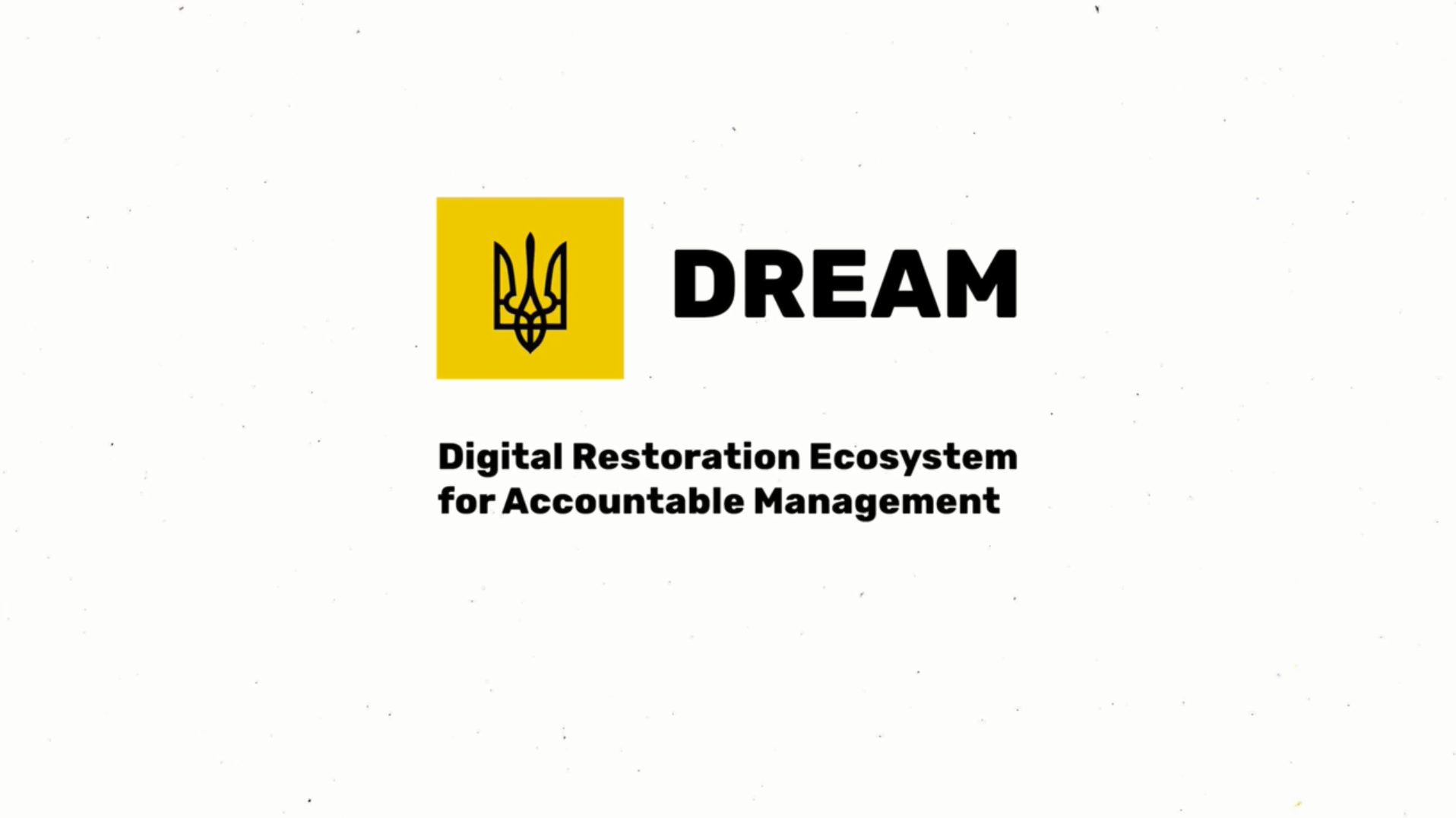 ✔️Цифрова відбудова України: напрацювання системи DREAM для міжнародних партнерів