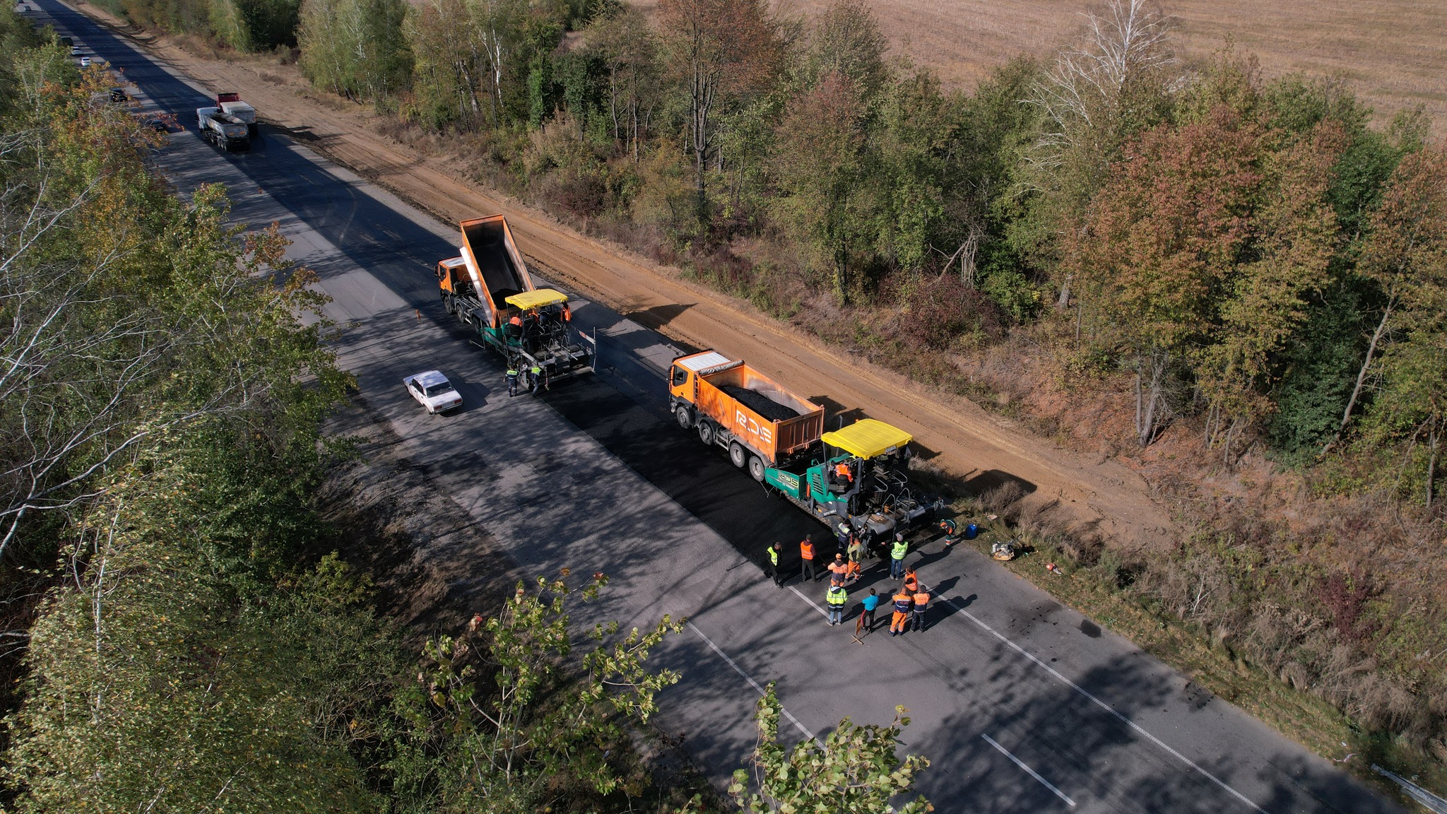 Відновлення ділянки дороги, що з’єднує Україну та Молдову 🛣️